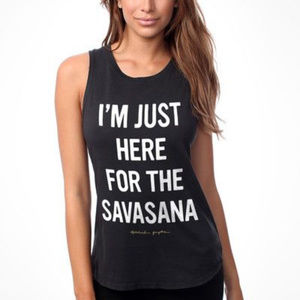 Spiritual Gangster Savasana Tank Size XS